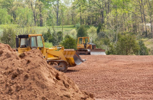 Land clearing and site preparation with excavation machinery for rural properties by West Sydney Landscapes Land clearing and site preparation with excavation machinery for rural properties by West Sydney Landscapes